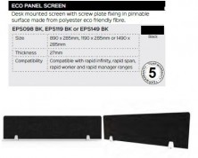 Eco Panel Screen Specifications